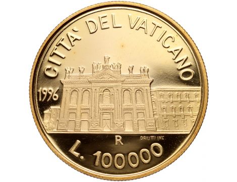 3951. Watykan, Jan Paweł II, 100000 lirów 1996 - 3