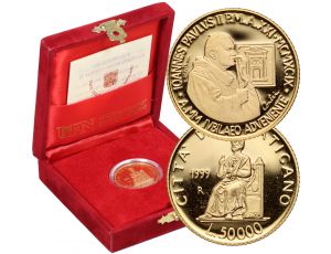 3956. Watykan, Jan Paweł II, 50000 lirów 1999