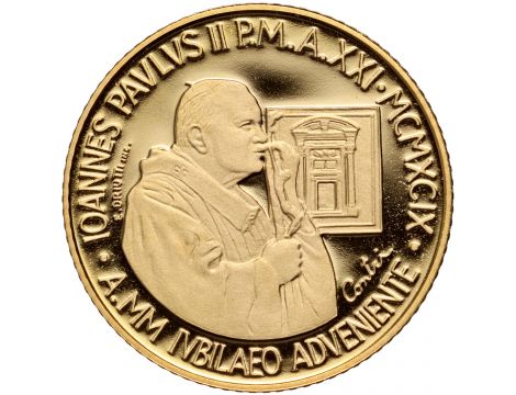 3956. Watykan, Jan Paweł II, 50000 lirów 1999 - 2