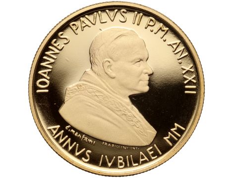 3959. Watykan, Jan Paweł II, 100000 lirów 2000 - 2