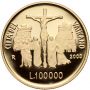 3959. Watykan, Jan Paweł II, 100000 lirów 2000 - 4