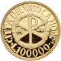 3961. Watykan, Jan Paweł II, 100000 lirów 2001 - 4