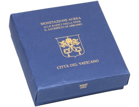 3963. Watykan, Jan Paweł II, 50 euro 2002, Ofiara Abrahama - 5