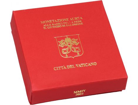 3967. Watykan, Jan Paweł II, 50 euro 2004, Sąd Salomona - 5