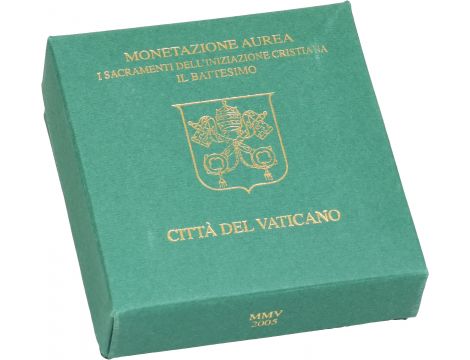3968. Watykan, Benedykt XVI, 20 euro 2005, Chrzest - 5