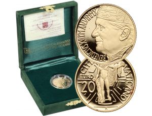 3978. Watykan, Benedykt XVI, 20 euro 2010, Apollo Belwederski