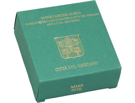 3978. Watykan, Benedykt XVI, 20 euro 2010, Apollo Belwederski - 5