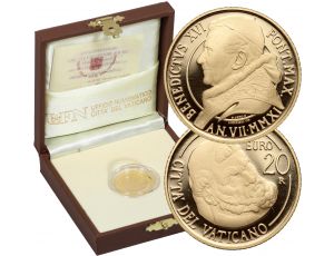 3980. Watykan, Benedykt XVI, 20 euro 2011, Kaplica Paulińska