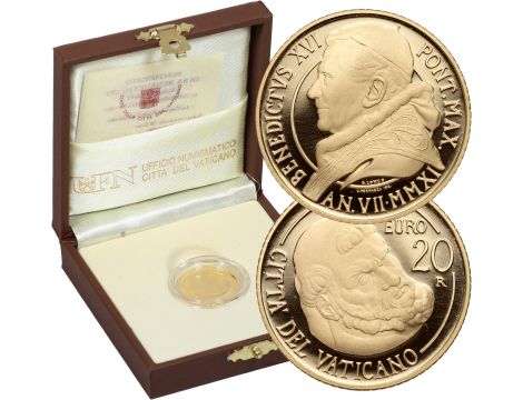 3980. Watykan, Benedykt XVI, 20 euro 2011, Kaplica Paulińska
