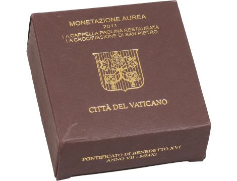 3980. Watykan, Benedykt XVI, 20 euro 2011, Kaplica Paulińska - 5