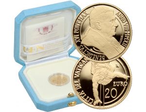3982. Watykan, Benedykt XVI, 20 euro 2012, Nawrócenie św. Pawła