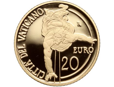 3982. Watykan, Benedykt XVI, 20 euro 2012, Nawrócenie św. Pawła - 3