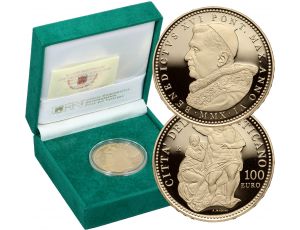 3987. Watykan, Benedykt XVI, 100 euro 2010, Sąd Ostateczny