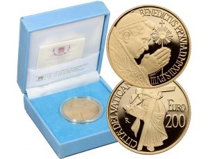 3990. Watykan, Benedykt XVI, 200 euro 2012, Wiara