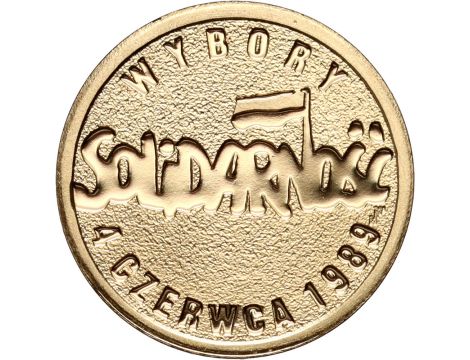 3991. Polska, 25 złotych 2009, Wybory 4 czerwca 1989 Solidarność - 2