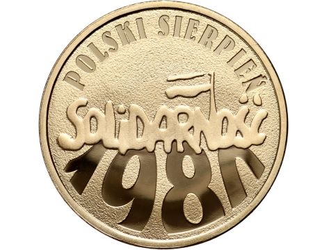 3994. Polska, 30 złotych 2010, Polski Sierpień 1980 Solidarność - 2