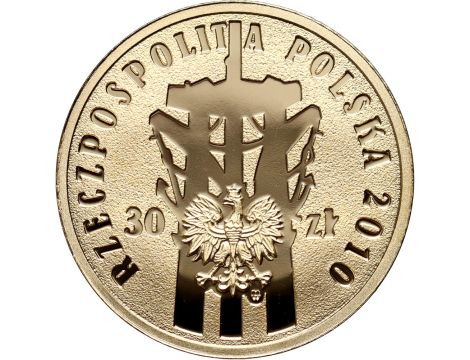 3994. Polska, 30 złotych 2010, Polski Sierpień 1980 Solidarność - 3