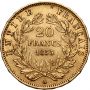 3998. Francja, Napoleon III, 20 franków 1855 A, Paryż - 3