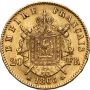 3999. Francja, Napoleon III, 20 franków 1866 BB, Strasbourg, Wieniec - 3