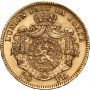 4000. Belgia, Leopold II, 20 franków 1869 - 3
