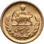 4026. Iran, Mohammad Reza Pahlawi, 1/2 Pahlavi SH1355 (1976) - 3