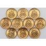 4053. Meksyk, Zestaw inwestycyjny 10x 2,5 peso 1945 - 3