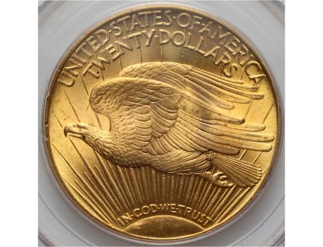 4060. USA, 20 dolarów 1924, Filadelfia, Saint-Gaudens, PCGS MS64 - 3