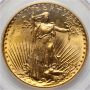 4061. USA, 20 dolarów 1924, Filadelfia, Saint-Gaudens, PCGS MS64 - 3
