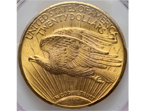 4062. USA, 20 dolarów 1924, Filadelfia, Saint-Gaudens, PCGS MS64 - 3