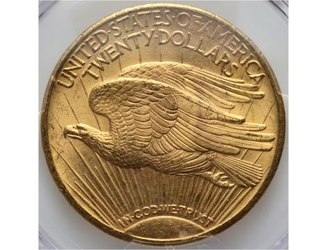 4063. USA, 20 dolarów 1924, Filadelfia, Saint-Gaudens, PCGS MS64 - 3