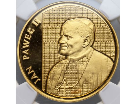 4067. Polska, 10000 złotych 1989, Jan Paweł II Kratka NGC PF68 Ultra Cameo - 2