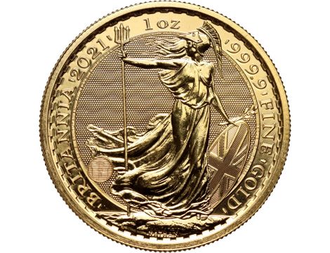 Złota moneta Britannia 1 uncja