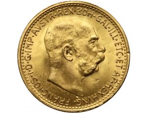 4078. Austria, Franciszek Józef I, 10 koron 1912, Nowe bicie