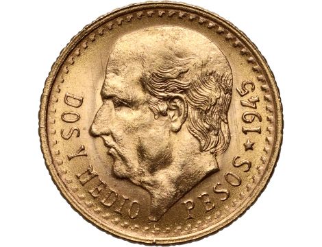 4079. Meksyk, 2,5 peso 1945