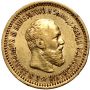 4091. Rosja, Aleksander III, 5 rubli 1891 - 2
