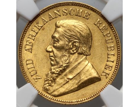 4103. RPA, Paul Kruger, pond 1898, NGC AU58 - 2