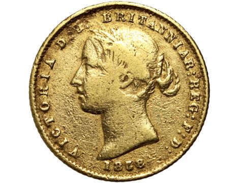 4145. Australia, Wiktoria, 1/2 suwerena 1858, Sydney - 2