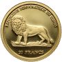 4154. Kongo 20 franków 2003 25 lat pontyfikatu Jana Pawła II 1/25 uncji - 3