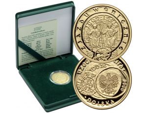 4156. Polska, 100 złotych 2000, 1000-lecie zjazdu w Gnieźnie