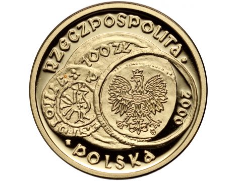 4156. Polska, 100 złotych 2000, 1000-lecie zjazdu w Gnieźnie - 3