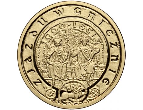 4157. Polska, 100 złotych 2000, 1000-lecie zjazdu w Gnieźnie - 2