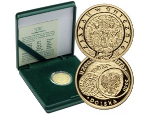 4158. Polska, 100 złotych 2000, 1000-lecie zjazdu w Gnieźnie