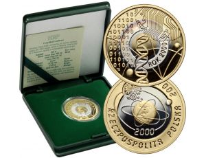 4163. Polska, 200 złotych 2000, Rok 2000