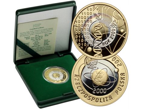 4163. Polska, 200 złotych 2000, Rok 2000