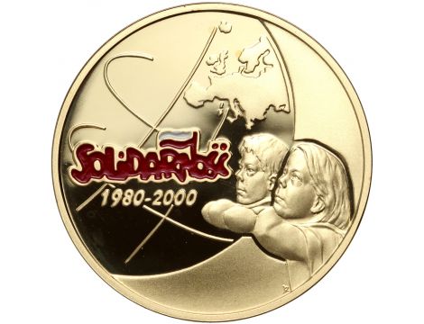 4169. Polska, 200 złotych 2000, 20-lecie NSZZ Solidarność - 2