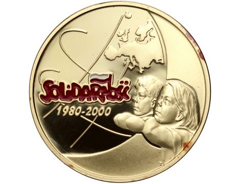 4170. Polska, 200 złotych 2000, 20-lecie NSZZ Solidarność - 2