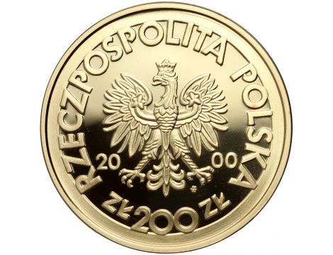 4170. Polska, 200 złotych 2000, 20-lecie NSZZ Solidarność - 3