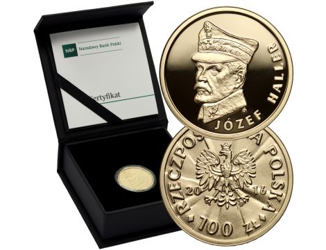 4173. Polska, 100 złotych 2016, Józef Haller