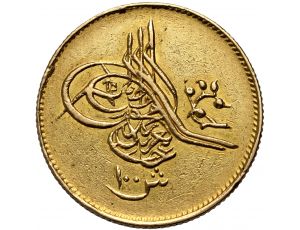 4181. Egipt, Abdul Aziz, 100 qirsh 1277//16 (1875)