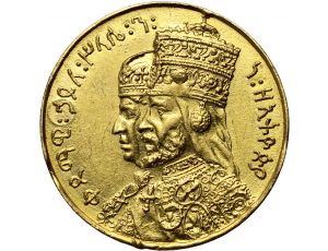 4182. Etiopia, Haile Selassie I, Złoty medal - 25. rocznica koronacji